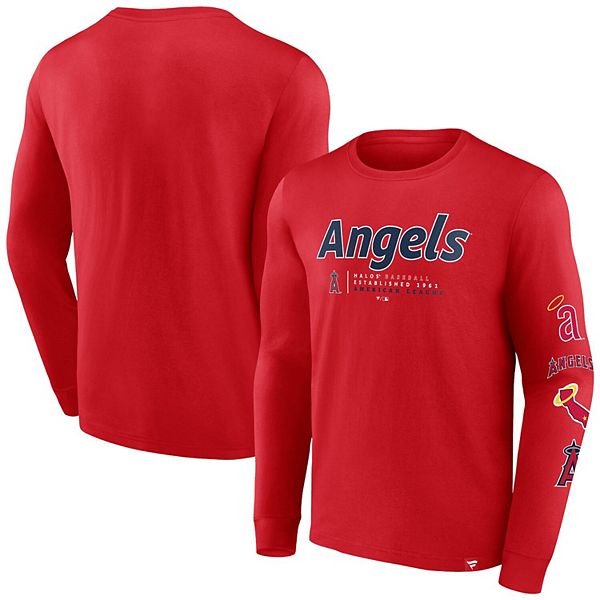 

Мужская футболка с длинным рукавом Fanatics Los Angeles Angels Unbranded