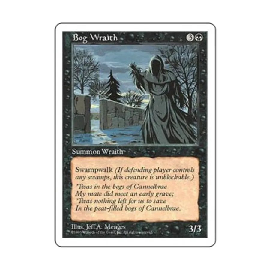 

CCG Болотный призрак (U), MTG - 5th Edition