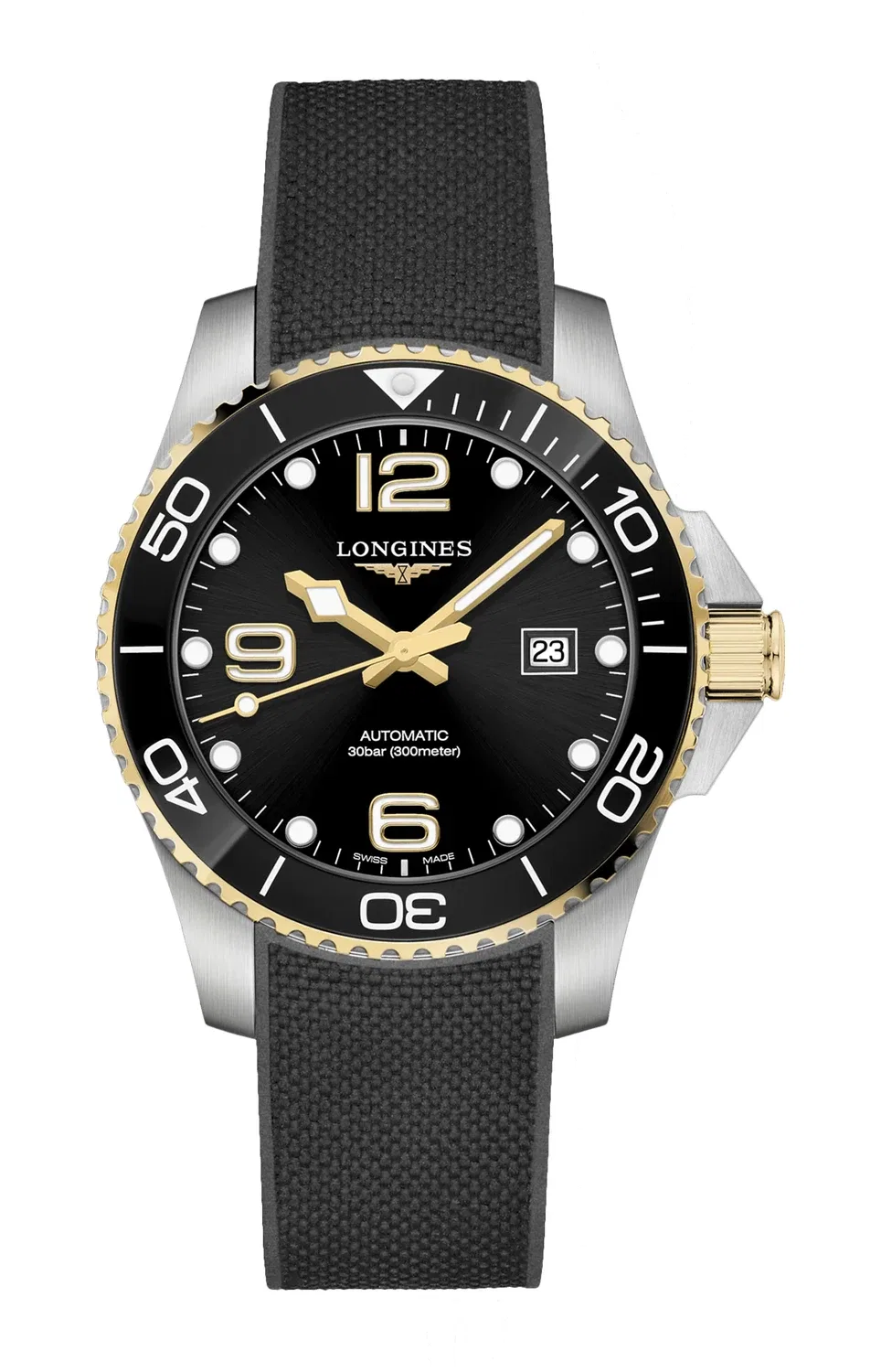 ГИДРОКОНКВЕСТ - L3.782.3.56.9 LONGINES, черный