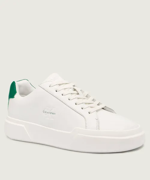 

Кожаные кроссовки Calvin Klein, белый