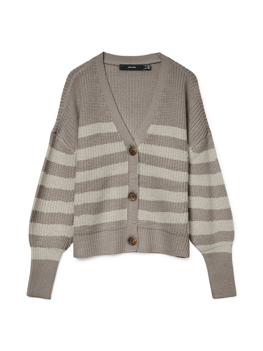 

Вязаный кардиган VERO MODA Knit Cardigan VMLEA, цвет stone/light grey