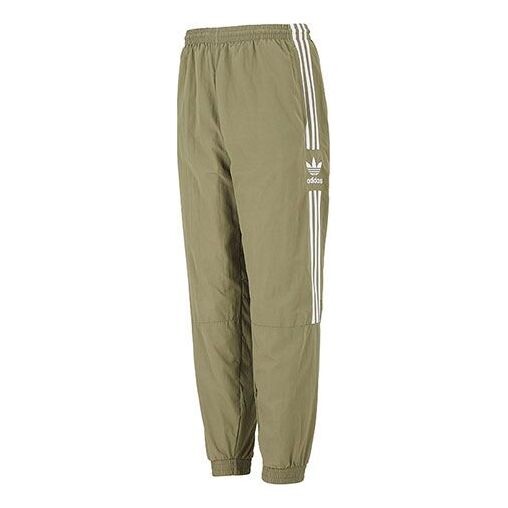 

Спортивные штаны Men's adidas originals Lock Up Tp Stripe Logo Woven Bundle Feet Sports Pants/Trousers/Joggers Autumn Green, зеленый