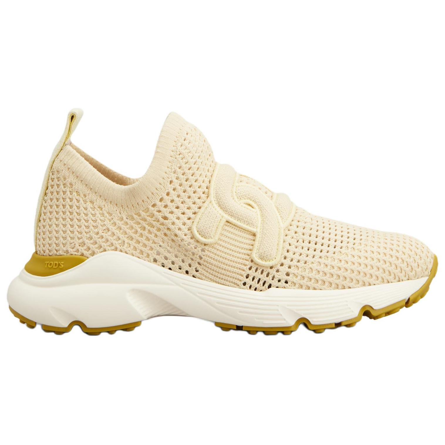 TOD'S Женские повседневные кроссовки KATE Low Top желтые — фото 3