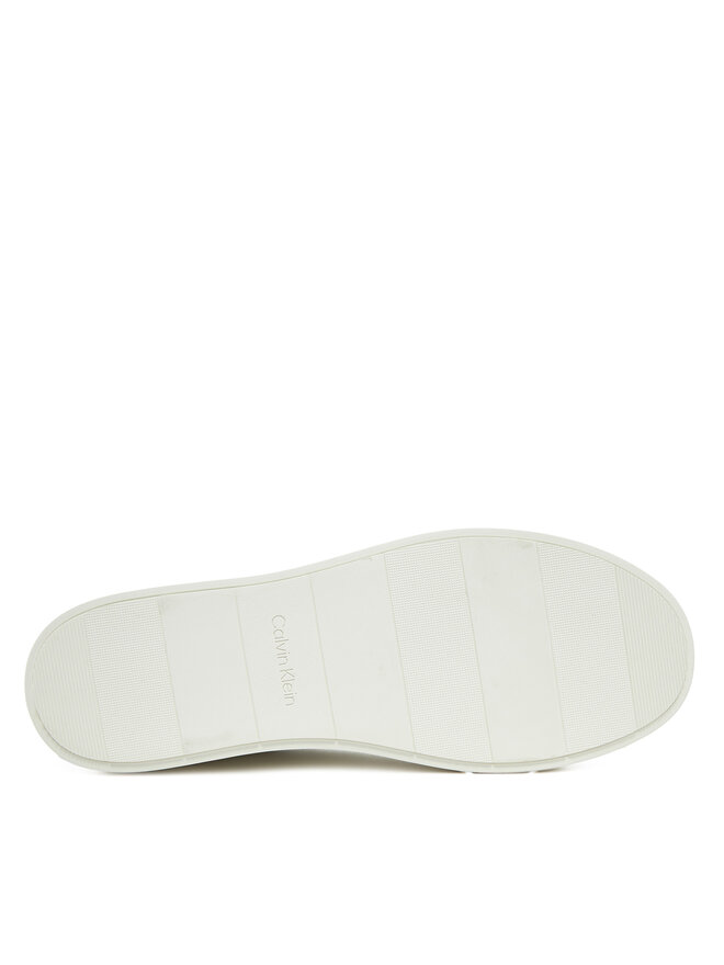 Кроссовки Calvin Klein Low Top Lace Up Woven HM0HM01767, белый — фото 4