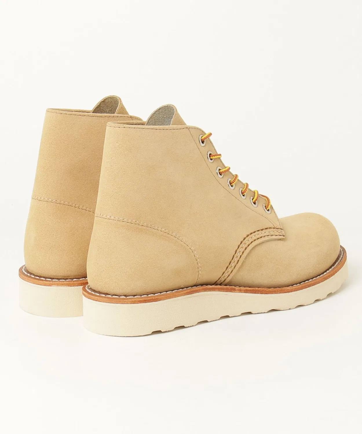Ботинки классические Red Wing 6 дюймов Round Toe 8167(D) Hawthorne бежевый — фото 2