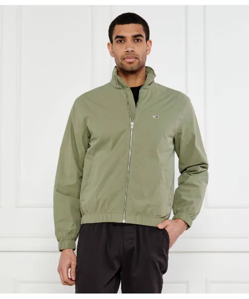 

Куртка Regular fit Tommy Jeans, зеленый