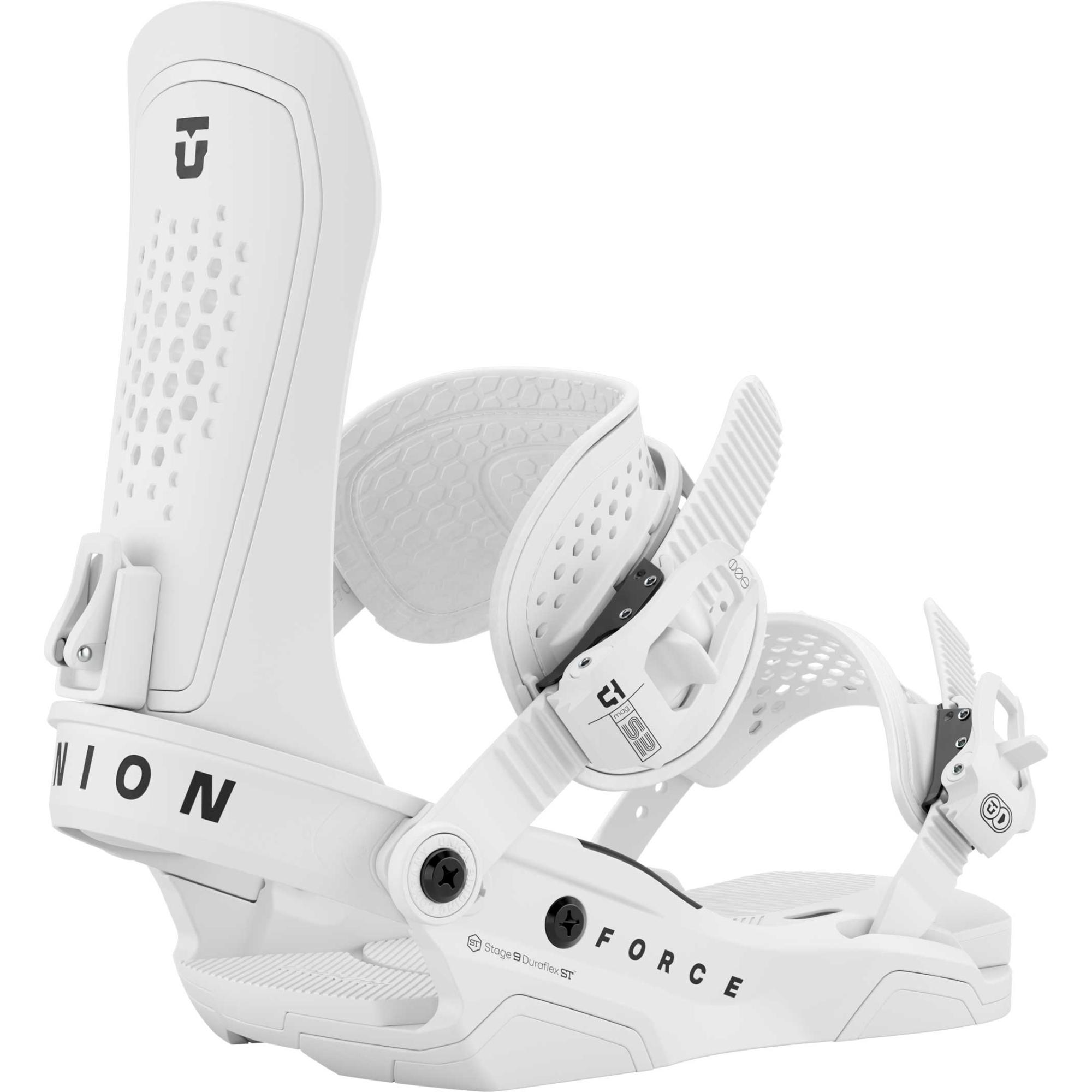 

Крепления для сноуборда Force Men's Snowboard Binding '26 Union, White