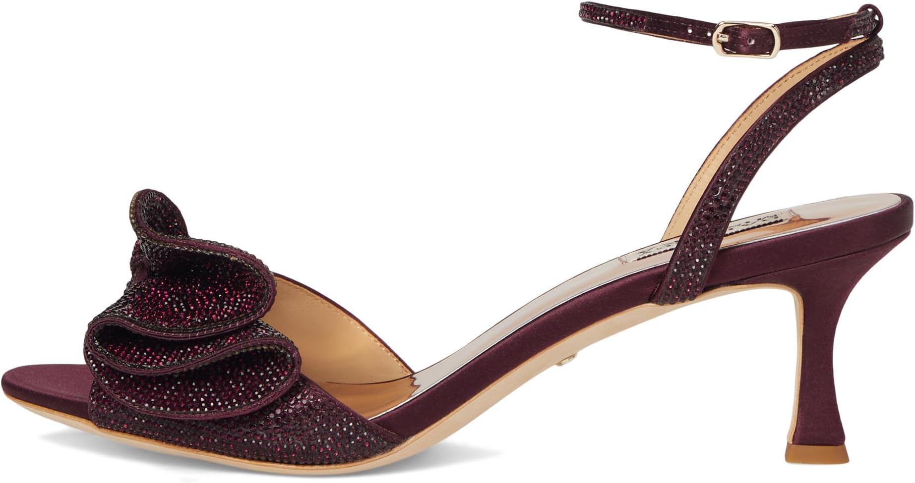 Туфли Badgley Mischka Remi, цвет Wine — фото 4