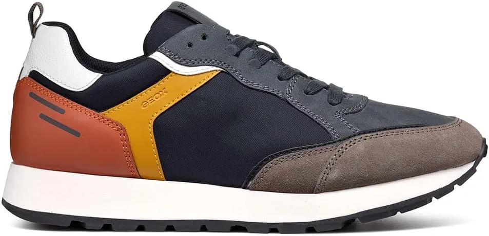 Кроссовки Geox Herren U Partenio B, Navy Dove Grey — фото 3