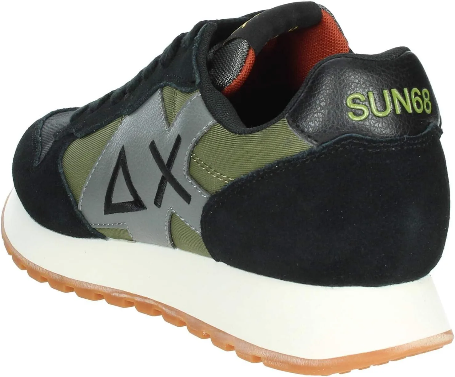 Мужские кроссовки Jaki Two-Tone SUN68, черный/зеленый/серый — фото 2