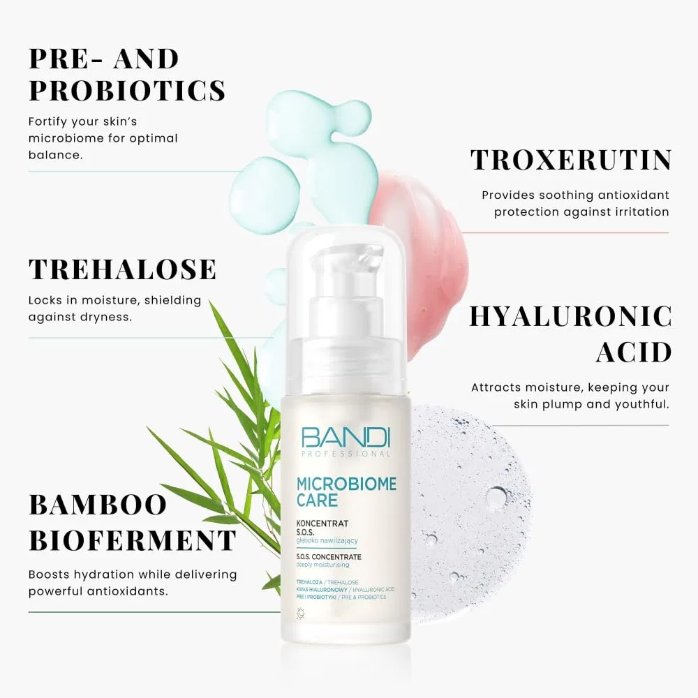 Крем для лица Bandi — Дневной SOS Deeply Effective Moisturiser с гиалуроновой кислотой — фото 4