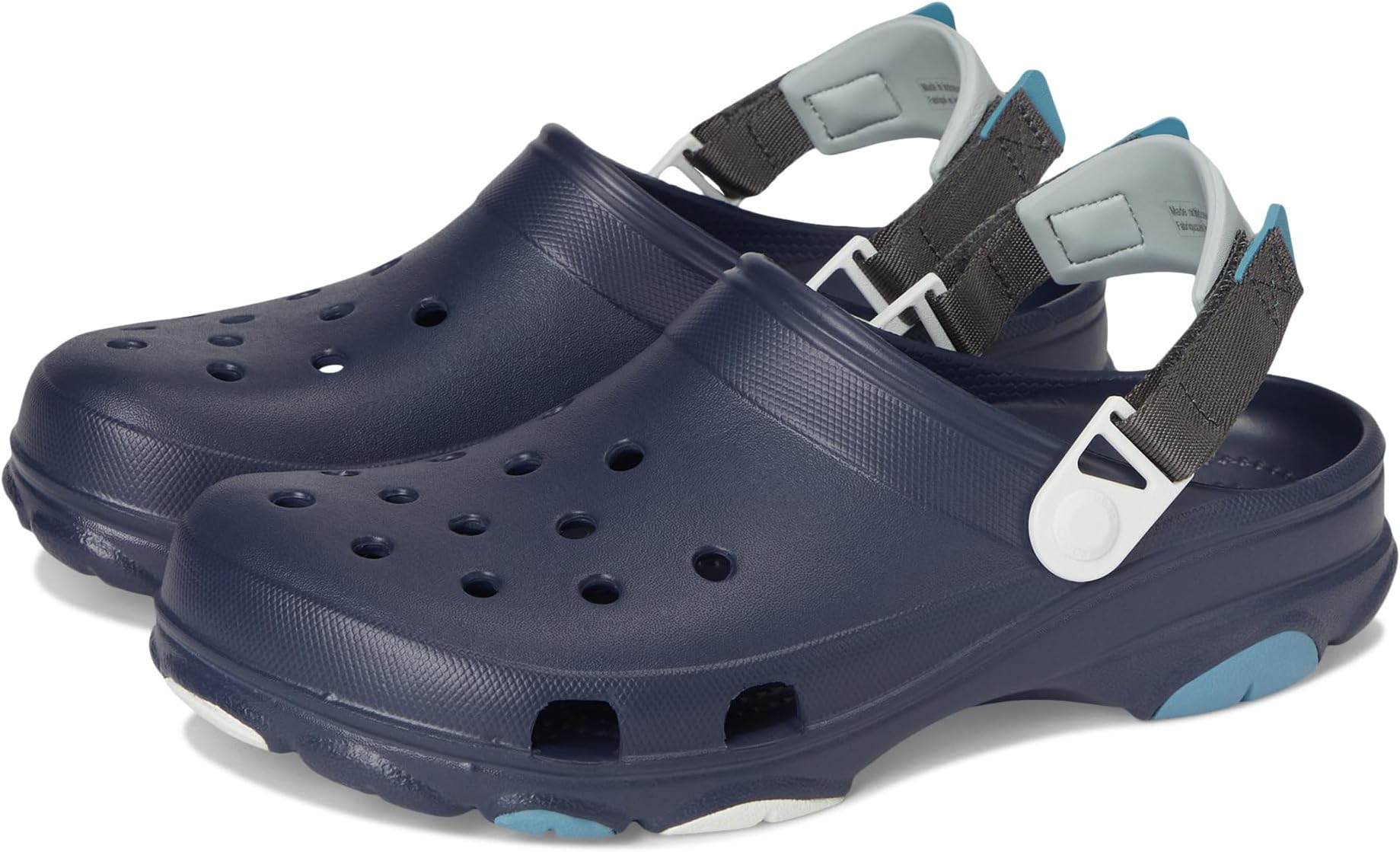 Сабо Crocs Classic All-Terrain Clog, цвет Navy/Fog/Moonlight