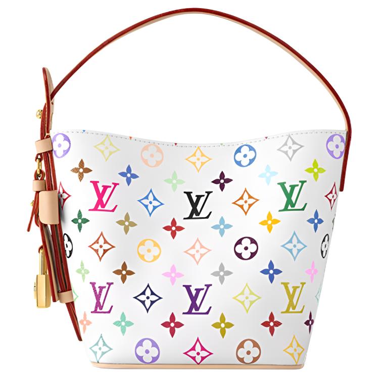 

LOUIS VUITTON Белая разноцветная футболка Takashi Murakami All In