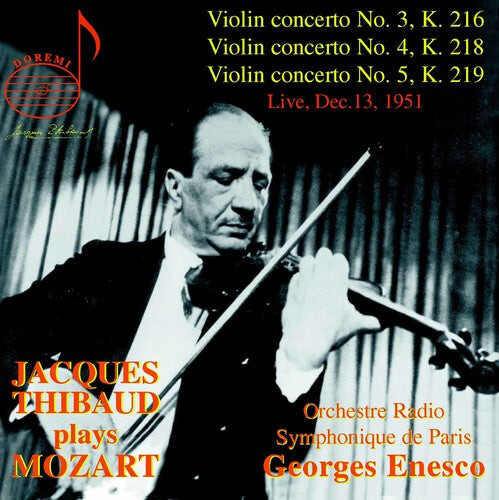 

CD диск Mozart / Thibaud: Jacques Thibaud Plays Mozart