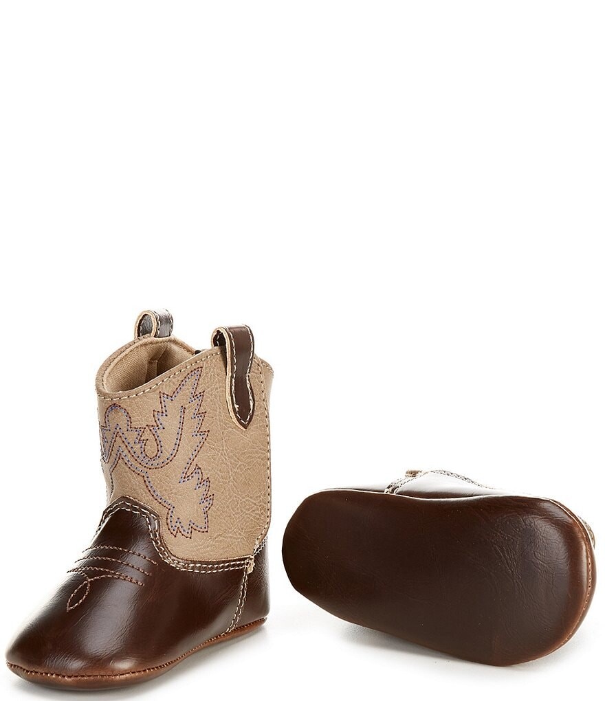 

Детские туфли для кроватки Baby Deer Miller Western Boot (для младенцев), коричневый