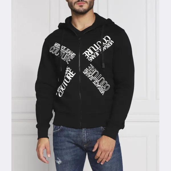 

Толстовка обычного кроя Versace, черный