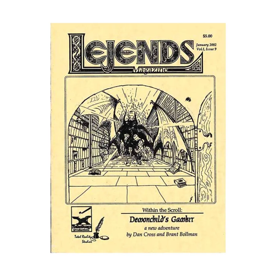 

Журнал Vol. 1, #9 "Medicine Order Star Chamber, Xagig's Fables", Lejends Magazine