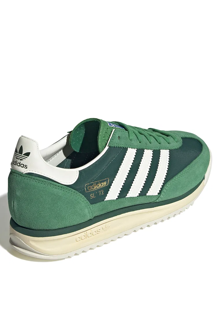 Кроссовки, модель SL 72 RS, adidas, белый/зеленый — фото 3