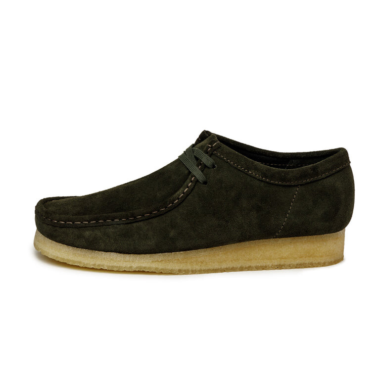 

Кроссовки wallabee Clarks Originals, зеленый