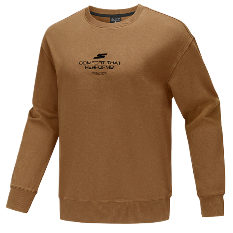 

Спортивная толстовка Comfort Sports Series мужская Skechers, Caramel Coffee-03F9