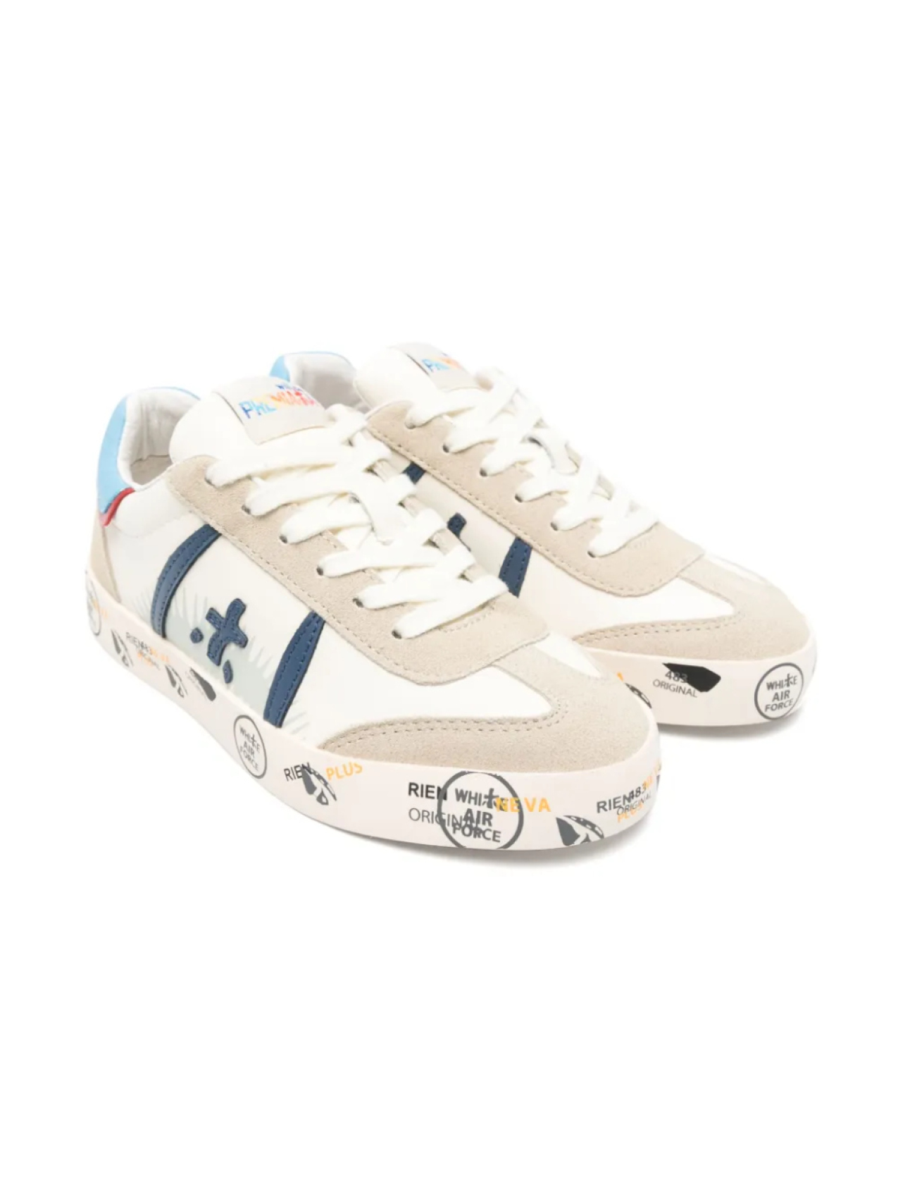 

Premiata Kids кеды Andy, белый