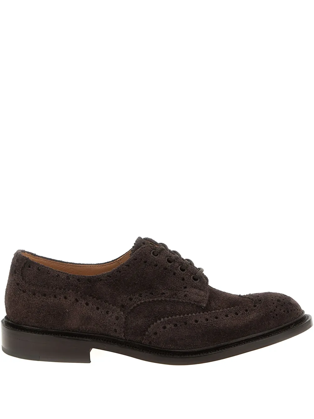 

Замшевые оксфорды Bourton на шнуровке Tricker's, коричневый