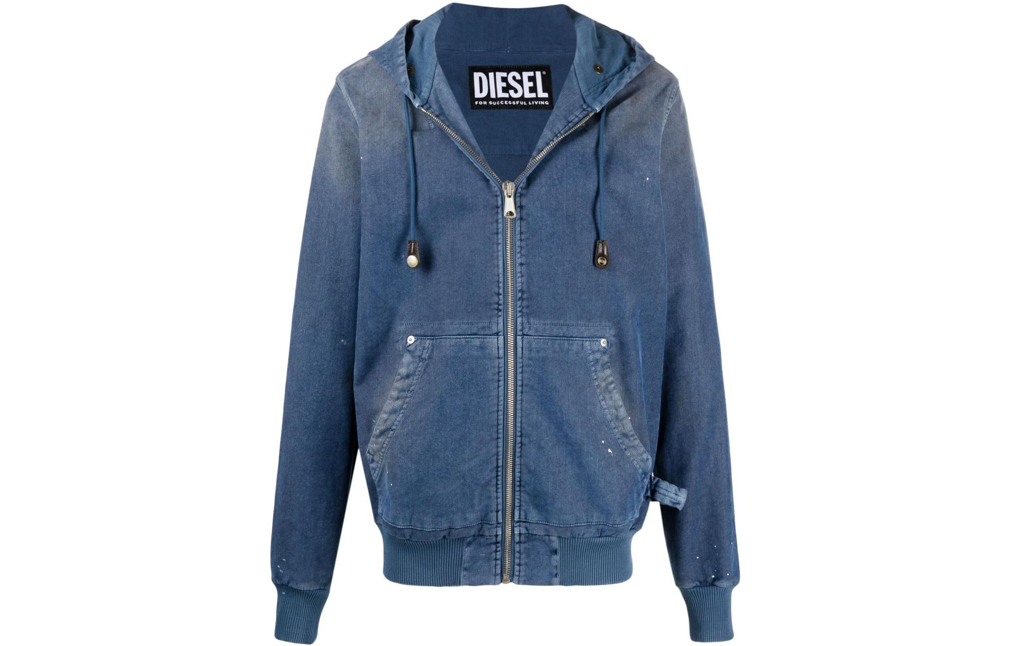 

DIESEL Джинсовая куртка мужская синяя