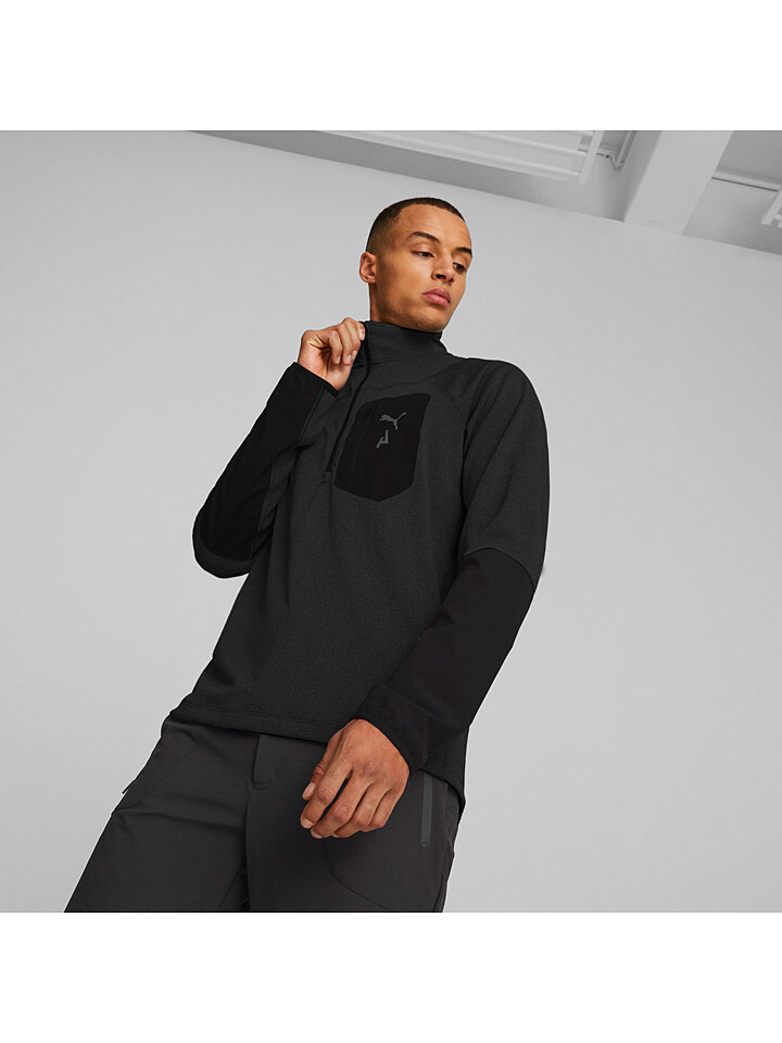 

Рубашка Puma Funktionsshirt RainCell, черный