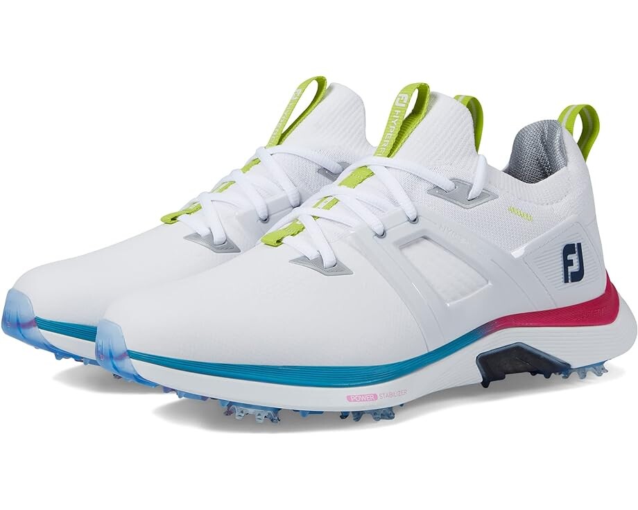 

Кроссовки FootJoy Hyperflex Carbon Golf Shoes, цвет White/Blue/Pink