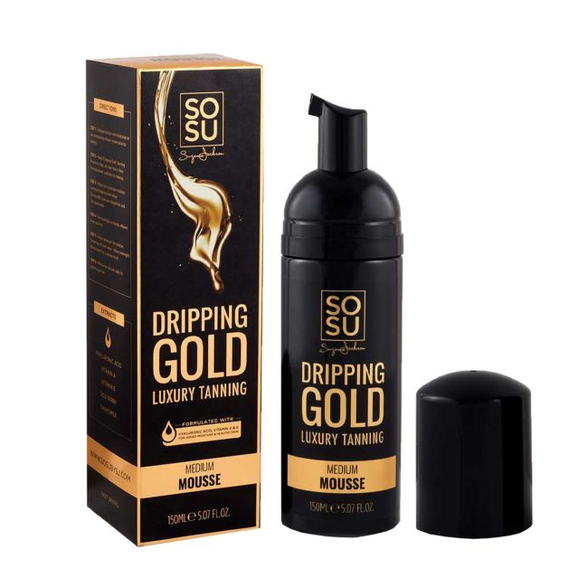 

Роскошная пена для автозагара средней тональности Dripping Gold, 150 мл