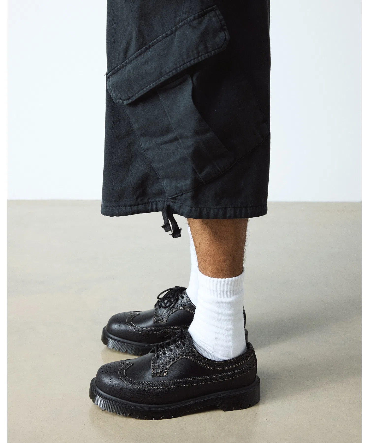 Мужские/женские ботинки Dr. Martens MIE 3989 из натуральной кожи, чёрные — фото 3