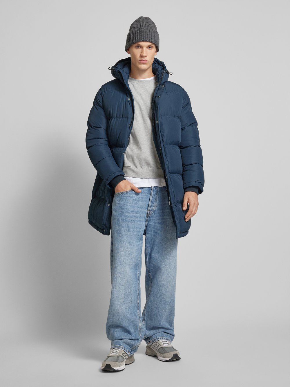 

Стеганая куртка с капюшоном модель «Торин» Pepe Jeans