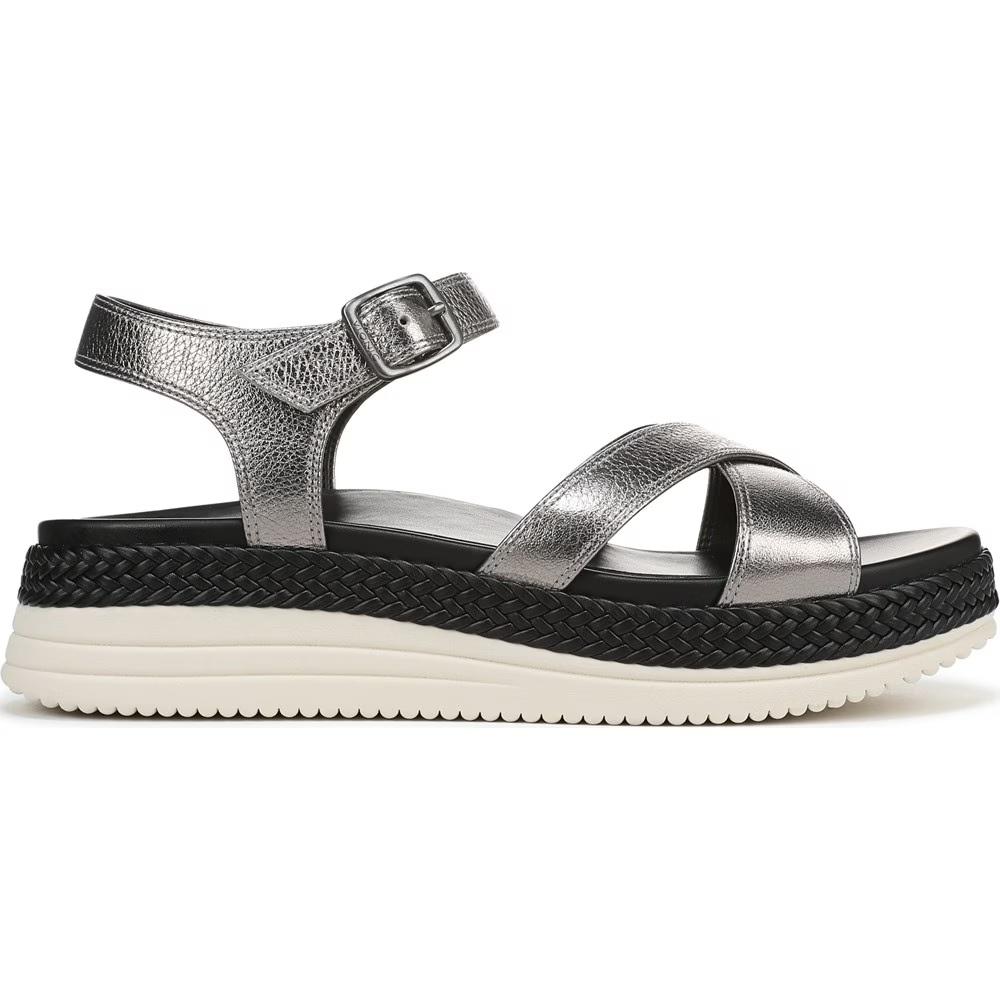 Босоножки на танкетке Mar Vionic, pewter leather