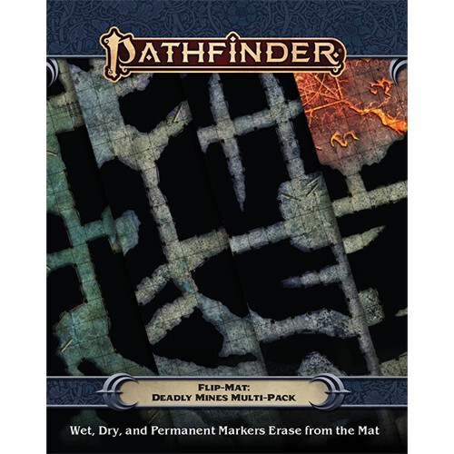 

Ролевая игра Paizo Publishing Pathfinder 2E RPG: Flip-Mat: Deadly Mines Multi-Pack