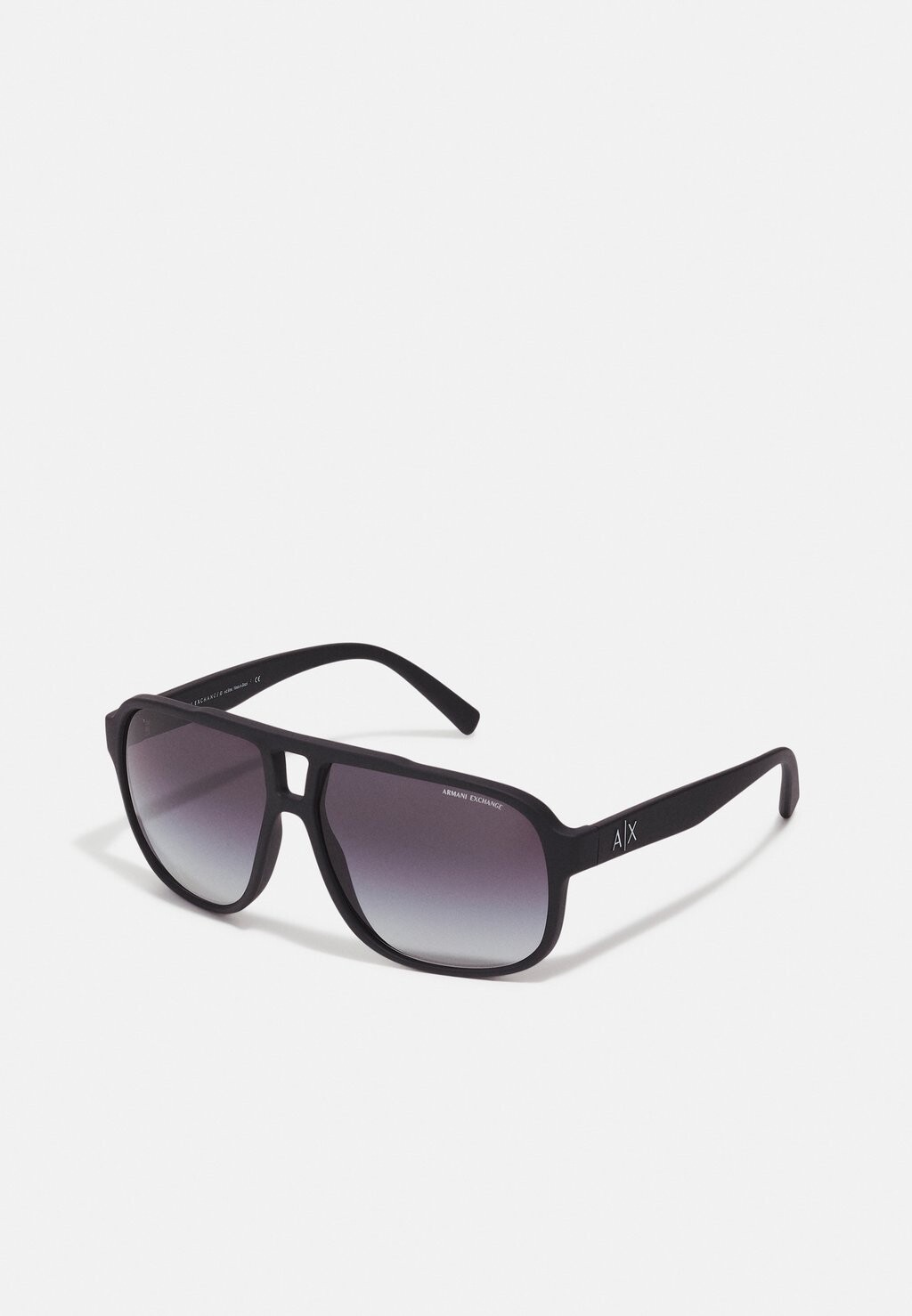 

Солнцезащитные очки Armani Exchange, цвет matte black
