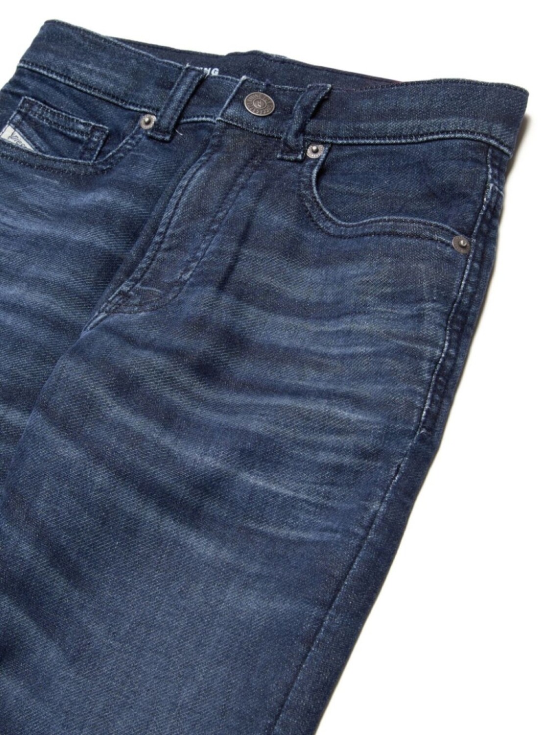Diesel Kids зауженные джинсы JoggJeans D-Lucas, синий — фото 3