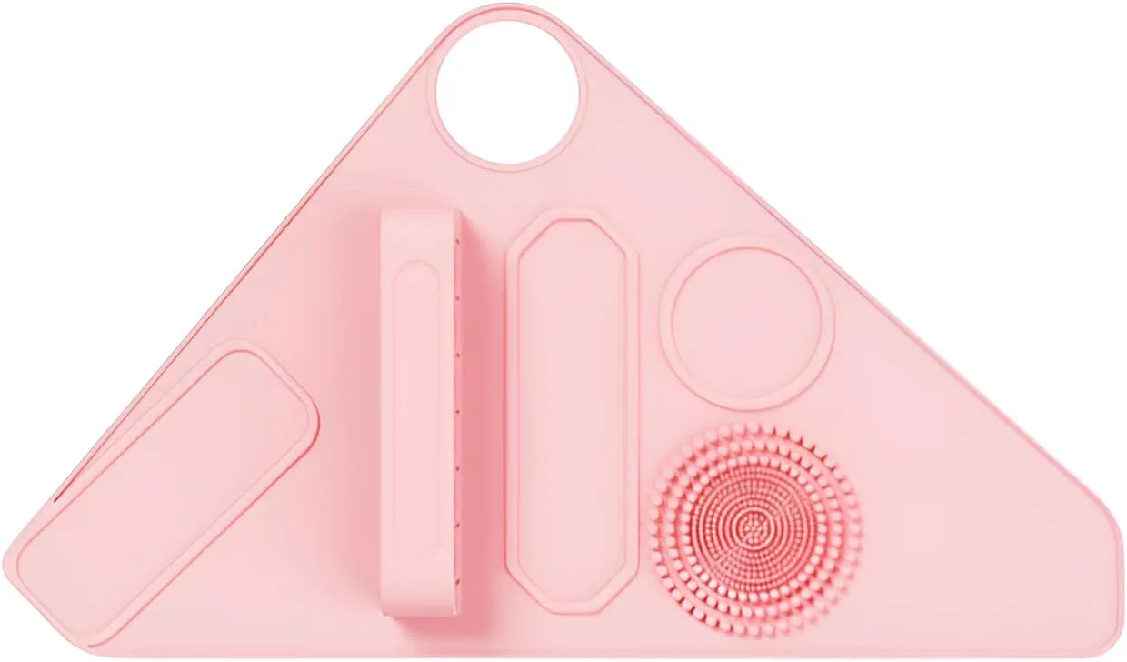 Косметический браслет-палитра для смешивания и хранения кистей, Mocoly, силиконовый, многофункциональный