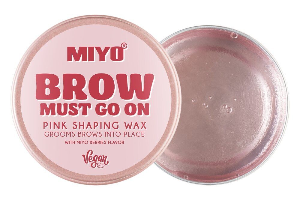 

Воск для укладки бровей Miyo Brow Must Go On, 30 гр