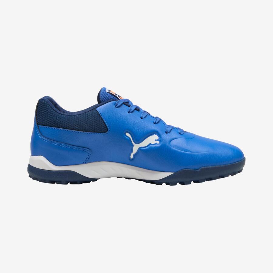 PUMA Футбольные бутсы для игры на траве с несколькими шипами, женские/мужские, Truco III, синие — фото 2