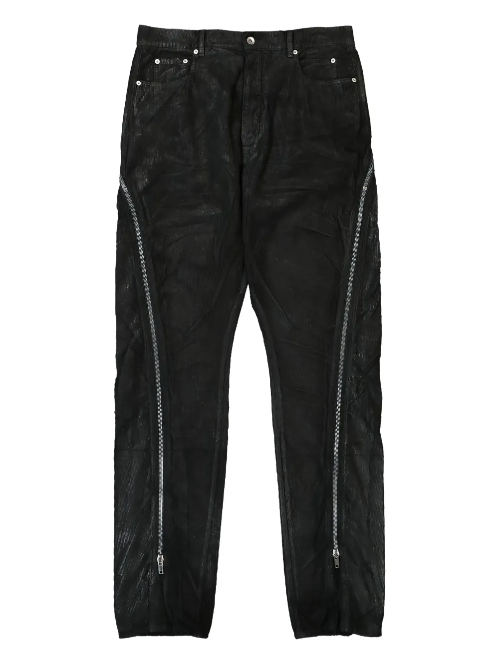 

Джинсы Hollywood Boan Banana с молниями Rick Owens DRKSHDW, черный