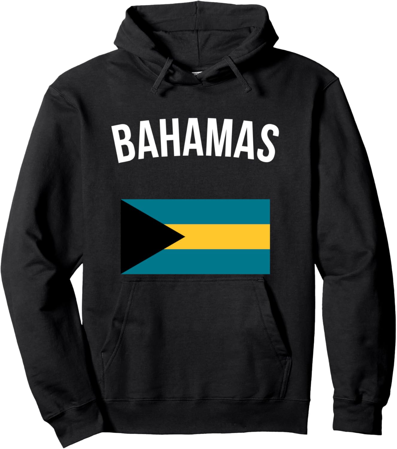 

Толстовка с капюшоном с флагом Багамских островов. Толстовка с капюшоном с изображением Багамских островов Shirtbooth: World Flags Hoodies, черный