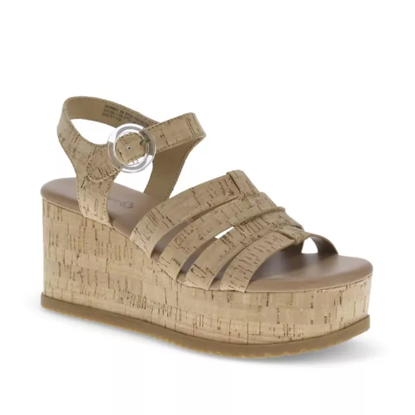 Сандалии на платформе Savannah женские Baretraps, цвет natural cork