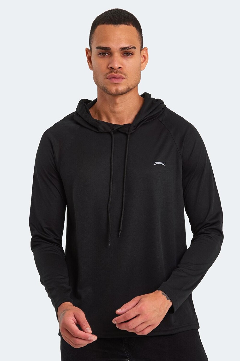 

RANGE Мужская футболка черная SLAZENGER, Черный, RANGE Мужская футболка черная SLAZENGER