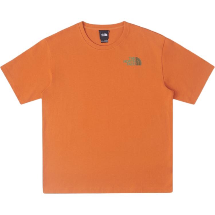 

Футболка мужская оранжевая The North Face, оранжевый