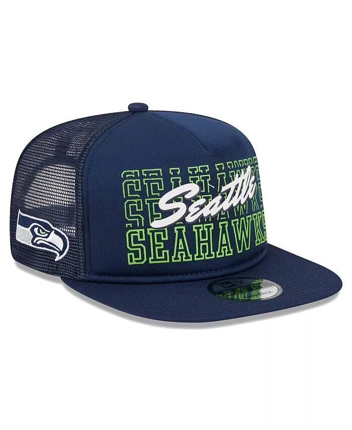 

Мужская темно-синяя бейсболка Seattle Seahawks Instant Replay 9FIFTY Snapback New Era, синий