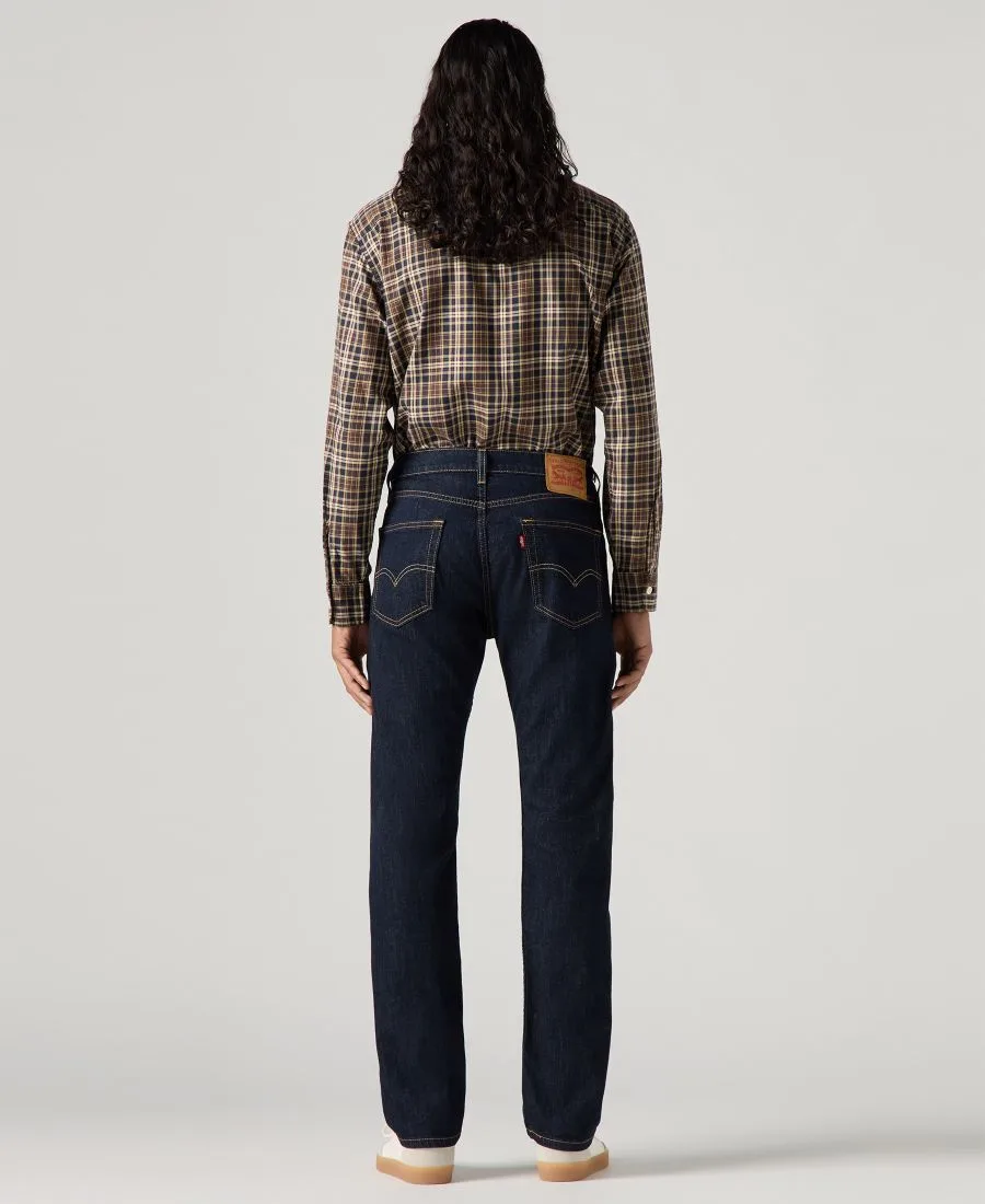 Мужские джинсы 505 стандартного кроя, легкий деним, эластичный Levi's, Just A Rinse Ltwt — фото 3