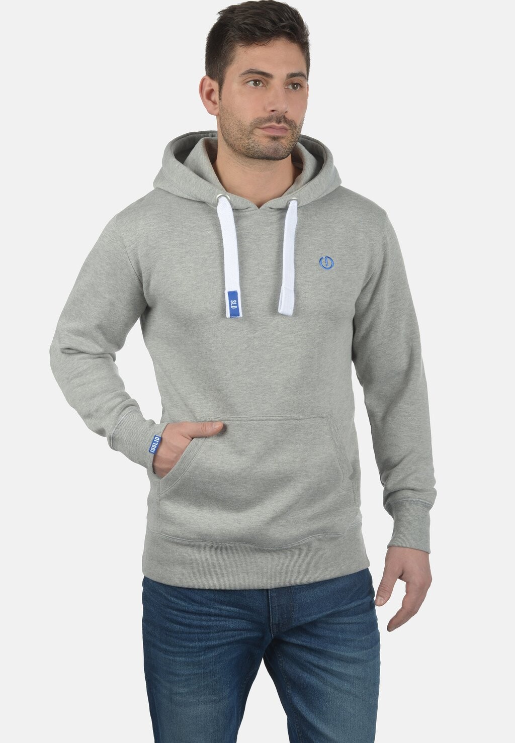 

Толстовка SDBENNHOOD Solid, цвет light grey melange