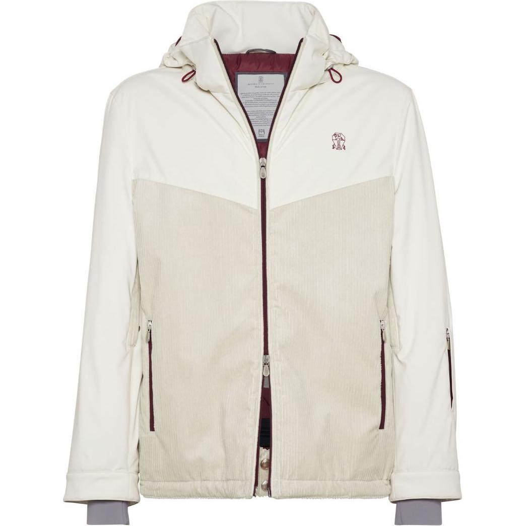 

Brunello Cucinelli Горная утепленная парка, Beige