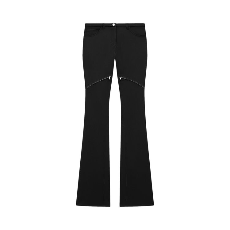 

Брюки Courrèges Ellipse Zipped Twill Pants, черный