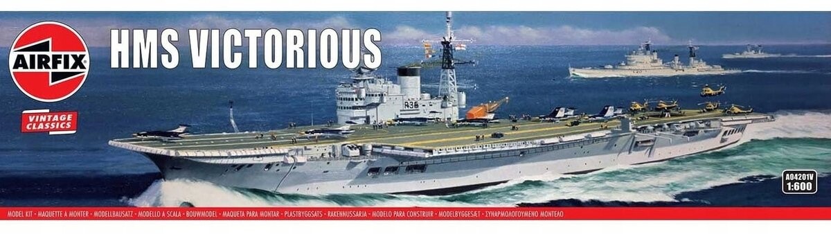 

HMS Victorious 1:600, Airfix 04201v Airfox